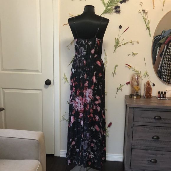 Theory Musea Exploding Flowers Maxi Dress NWT - Picture 4 of 11